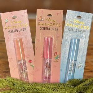 Disney Princess Lip Oil - Set of 3  NWT